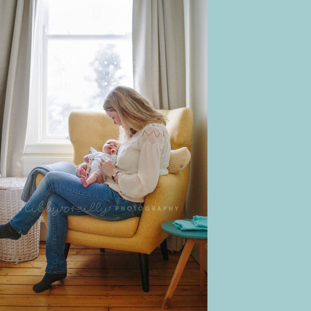 Winter Family & Newborn Lifestyle Photoshoot, Dublin Ireland